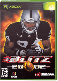 NFL Blitz 2002 Xbox  box art